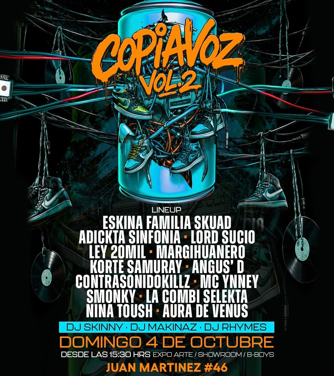 COPIAVOZ HIP-HOP FEST  OCTUBRE 2026🔥 image