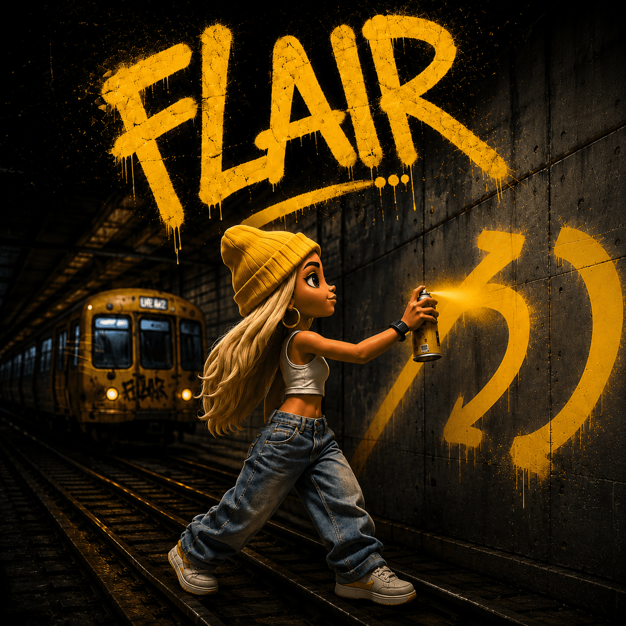 FLAIR  image