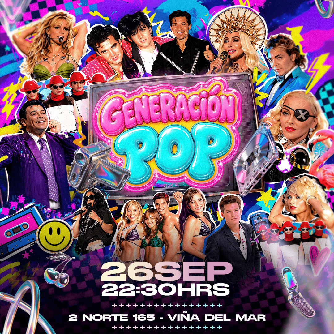 Fiesta Generación POP Especial Canciones de Teleseries - Viña del Mar image