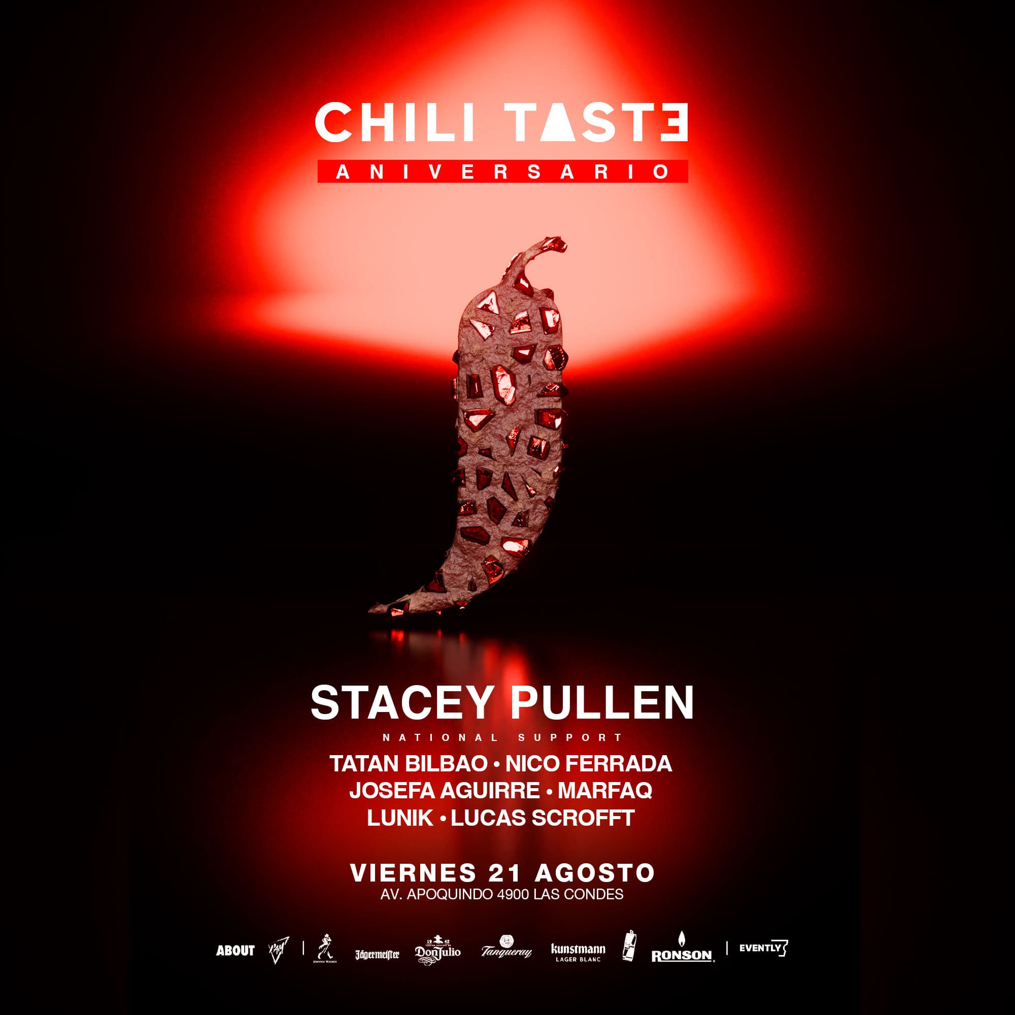 CHILITASTE ◆ STACEY PULLEN ◆ ANIVERSARIO (Vie 21.08) image